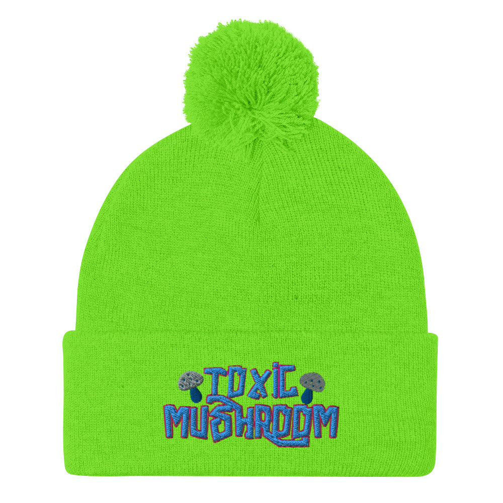 Toxic Pom-Pom Beanie