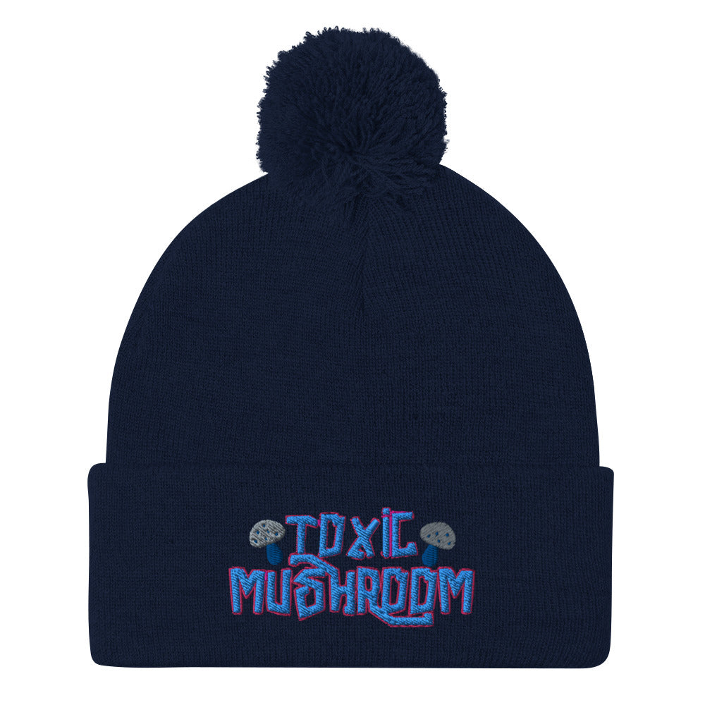 Toxic Pom-Pom Beanie