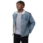 Toxic Cap denim sherpa jacket