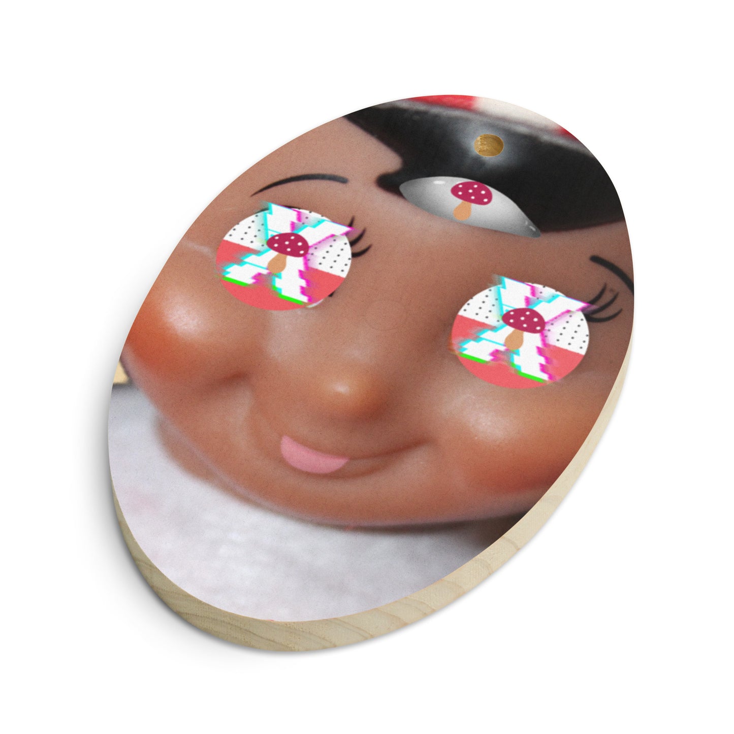 !st Toxic Holiday Wooden ornaments